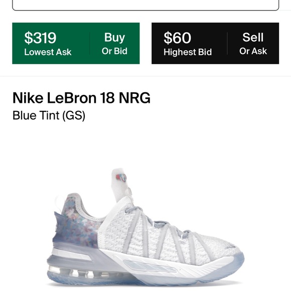 Nike Lebron 18 gs - Picture 2 of 5